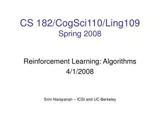cs 182 cogsci110 ling109 spring 2008