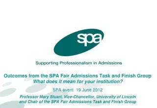 What is Fair Admissions?