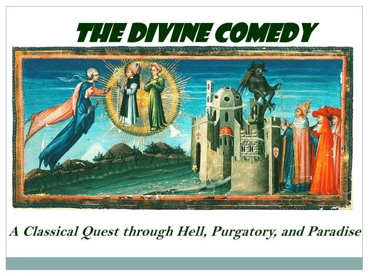 The Divine Comedy: Hell, Purgatory, by Alighieri, Dante