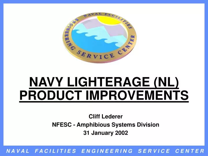 navy lighterage nl product improvements