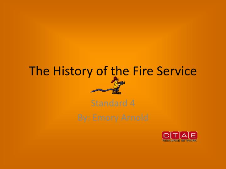 the history of the fire service