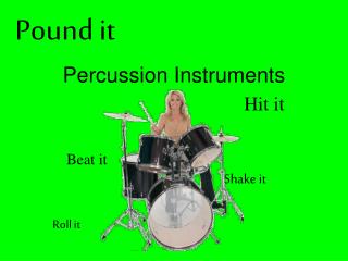 Percussion Instruments