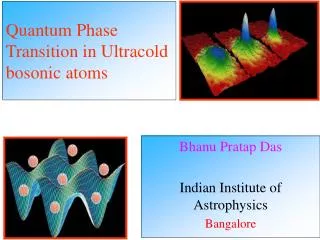 Quantum Phase Transition in Ultracold bosonic atoms