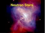 Neutron Stars - slide 1