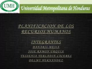 planificacion de los recursos humanos