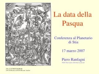 la data della pasqua