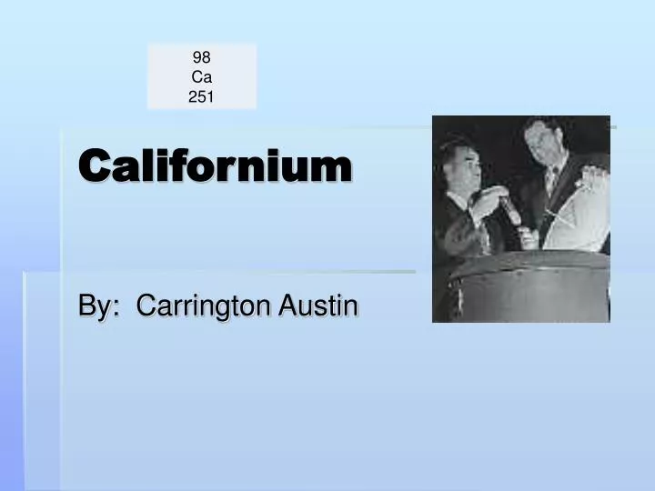 californium