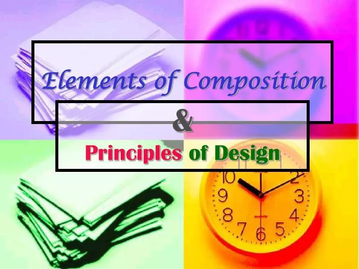 elements of composition