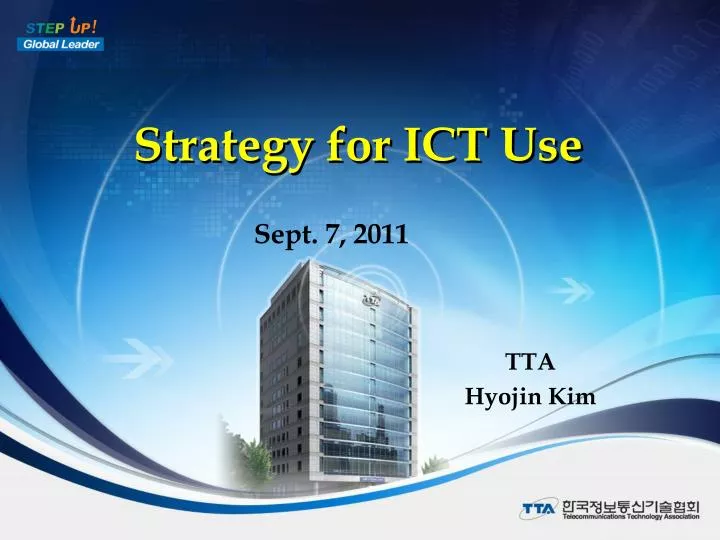 strategy for ict use