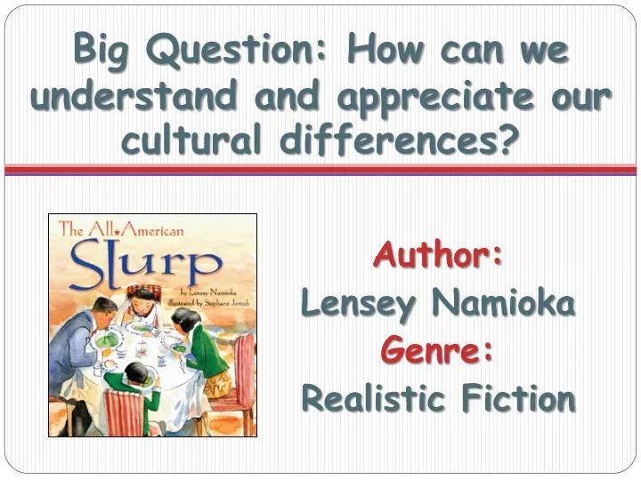 author lensey namioka genre realistic fiction