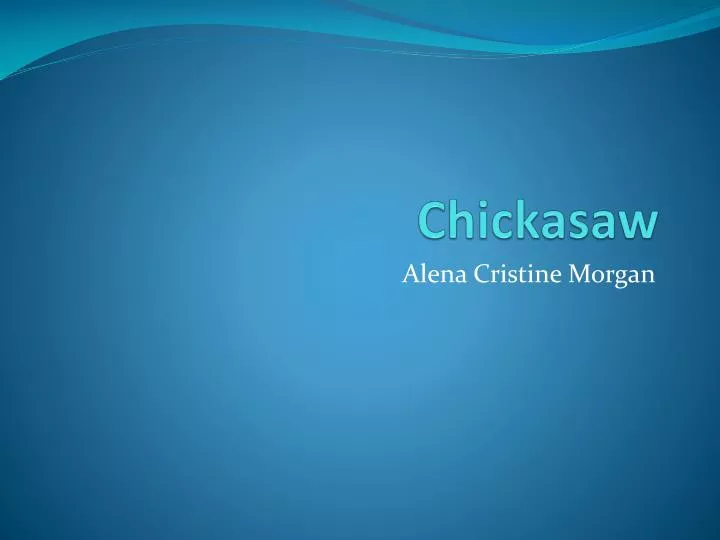 chickasaw