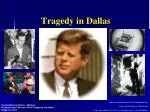 Tragedy in Dallas