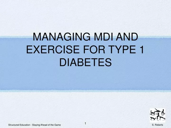 managing mdi and exercise for type 1 diabetes