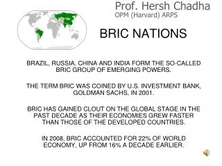 BRIC NATIONS