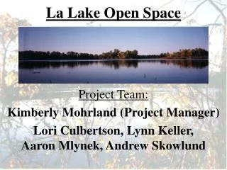 La Lake Open Space