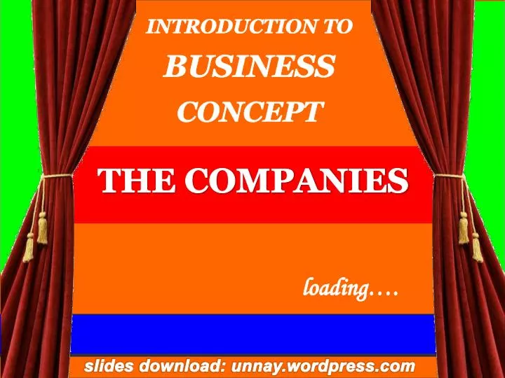 introduction to business concept