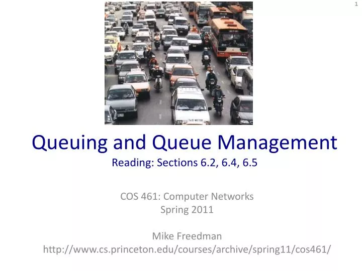 queuing and queue management reading sections 6 2 6 4 6 5