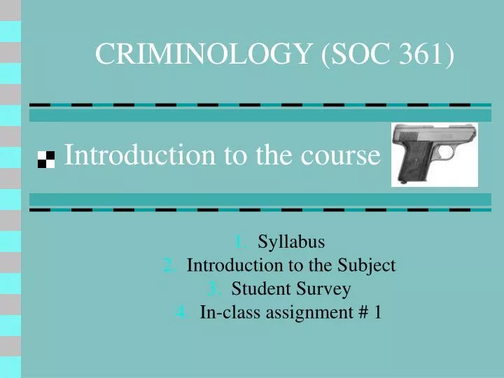 criminology soc 361