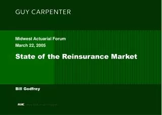 State of the Reinsurance Market