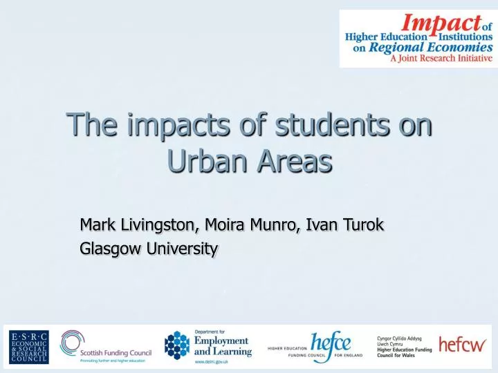 the impacts of students on urban areas