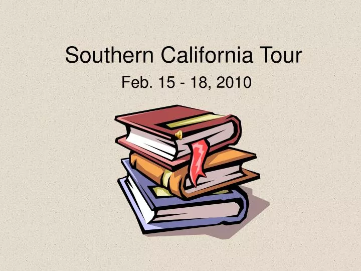southern california tour