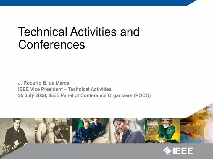 technical activities and conferences