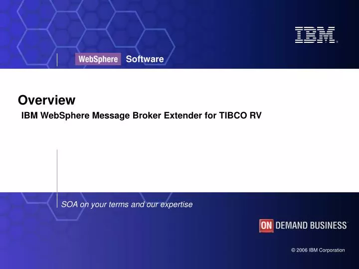 overview ibm websphere message broker extender for tibco rv