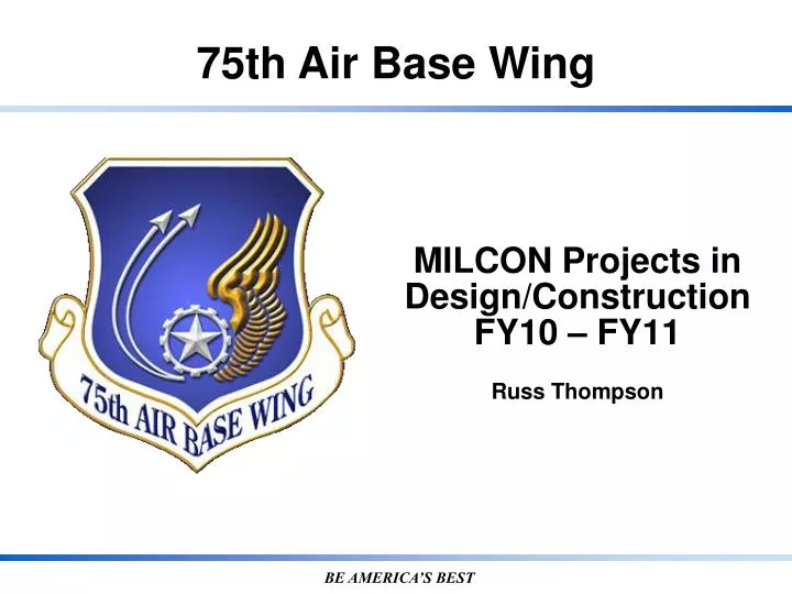 milcon projects in design construction fy10 fy11
