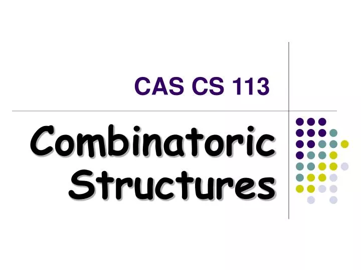 cas cs 113