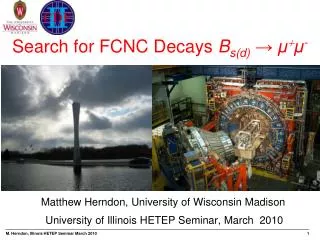 Search for FCNC Decays B s(d) → μ + μ -