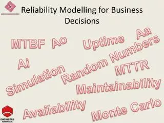 Reliability Modelling for Business Decisions