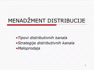 menad ment distribucije