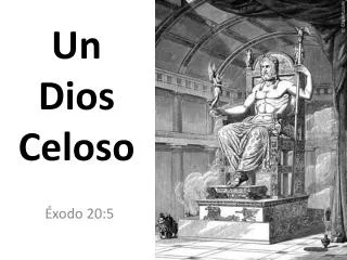 un dios celoso