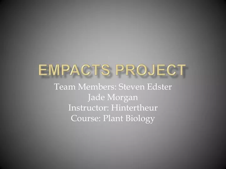 empacts project