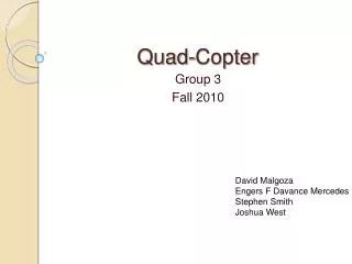 Quad-Copter