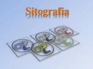 Sitografia