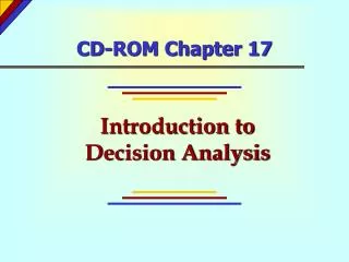 CD-ROM Chapter 17