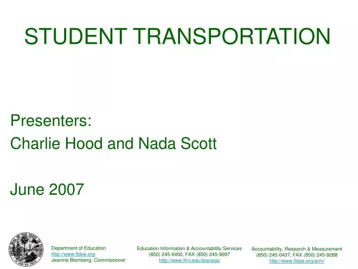 student transportation