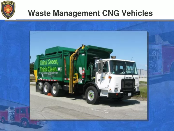 waste management cng vehicles