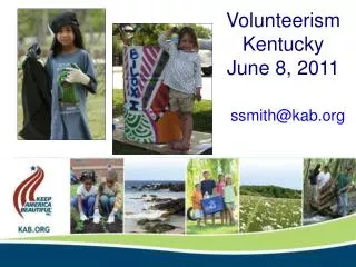 Volunteerism Kentucky June 8, 2011