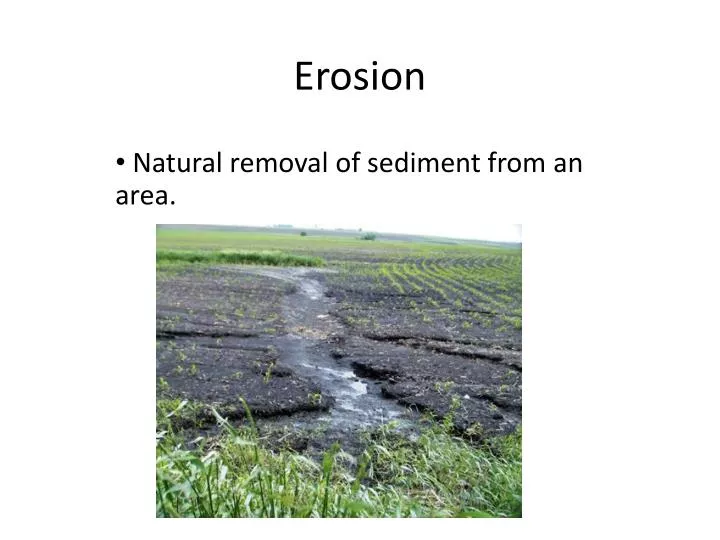 erosion