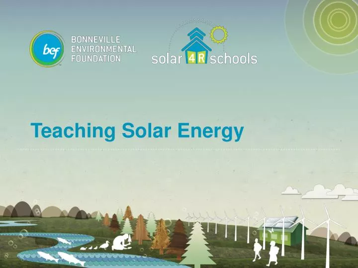 teaching solar energy