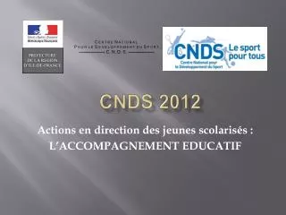 cnds 2012