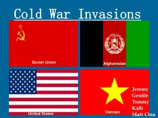 Cold War Invasions