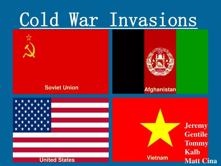 cold war invasions