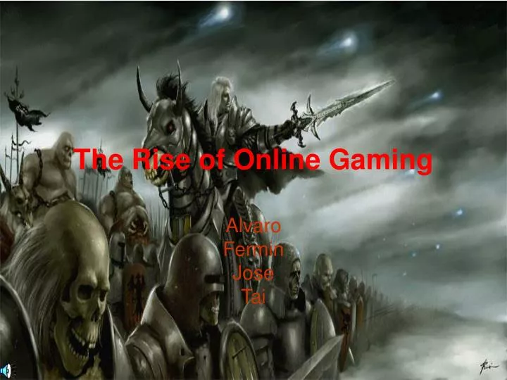 the rise of online gaming