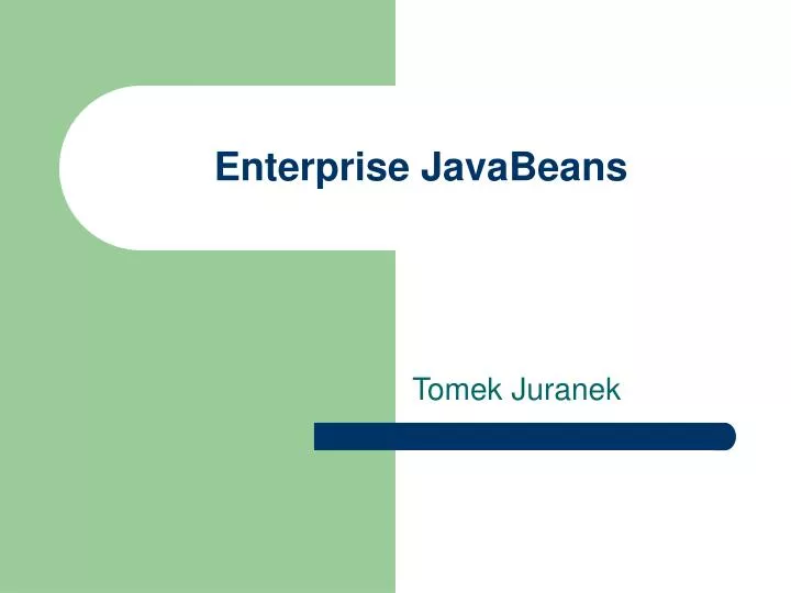 enterprise javabeans