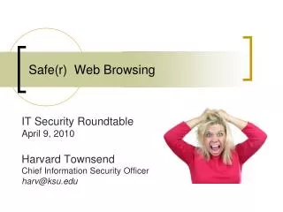 Safe(r) Web Browsing