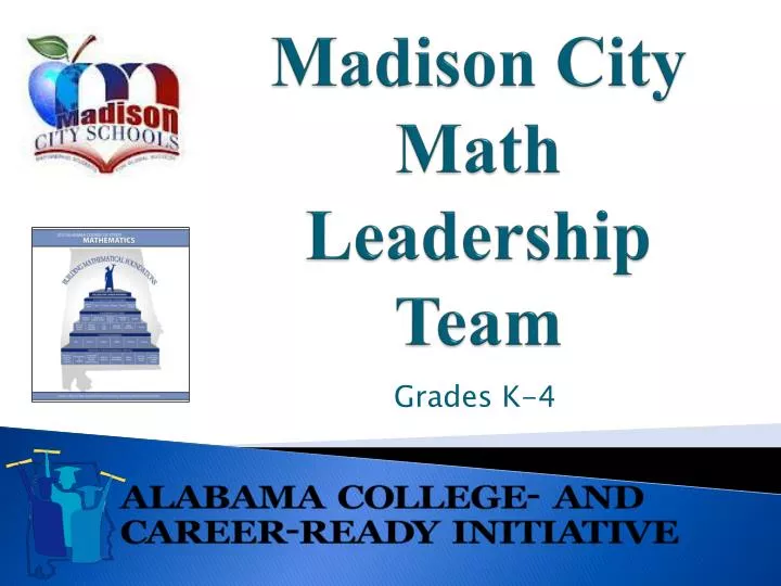 madison city math leadership team