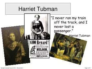 Harriet Tubman